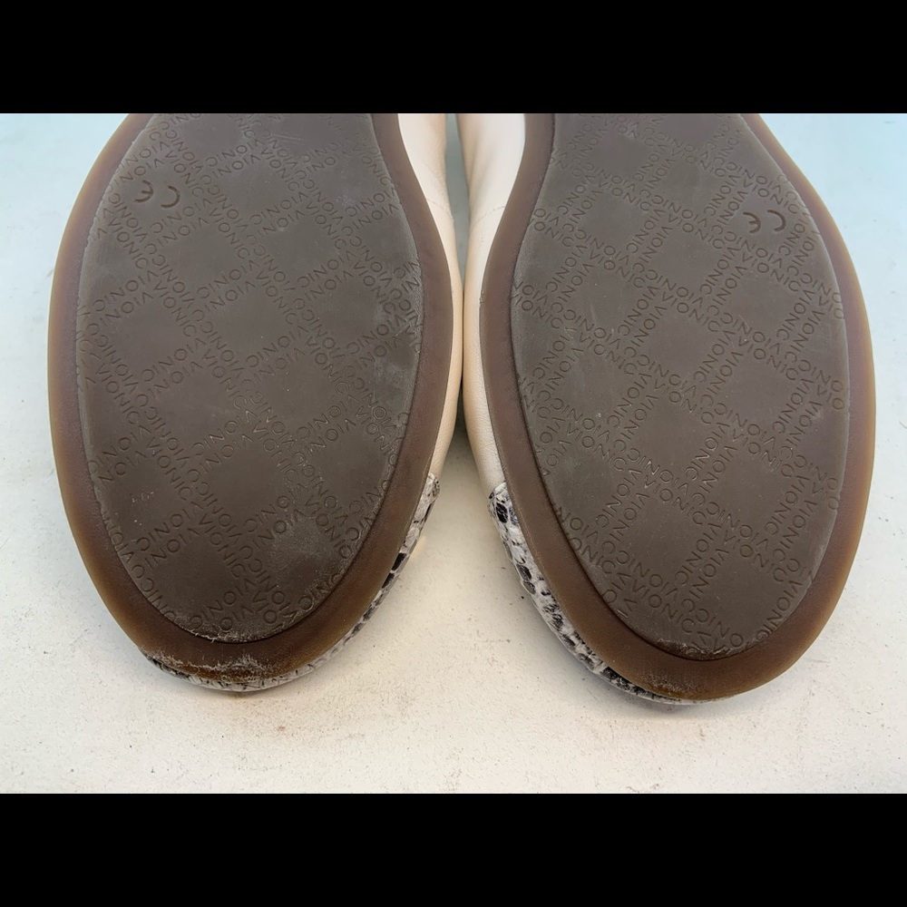 ⚡️SOLD Vionic Snake Cap Toe Bow Minna Ballet Flats - Picture 10 of 11